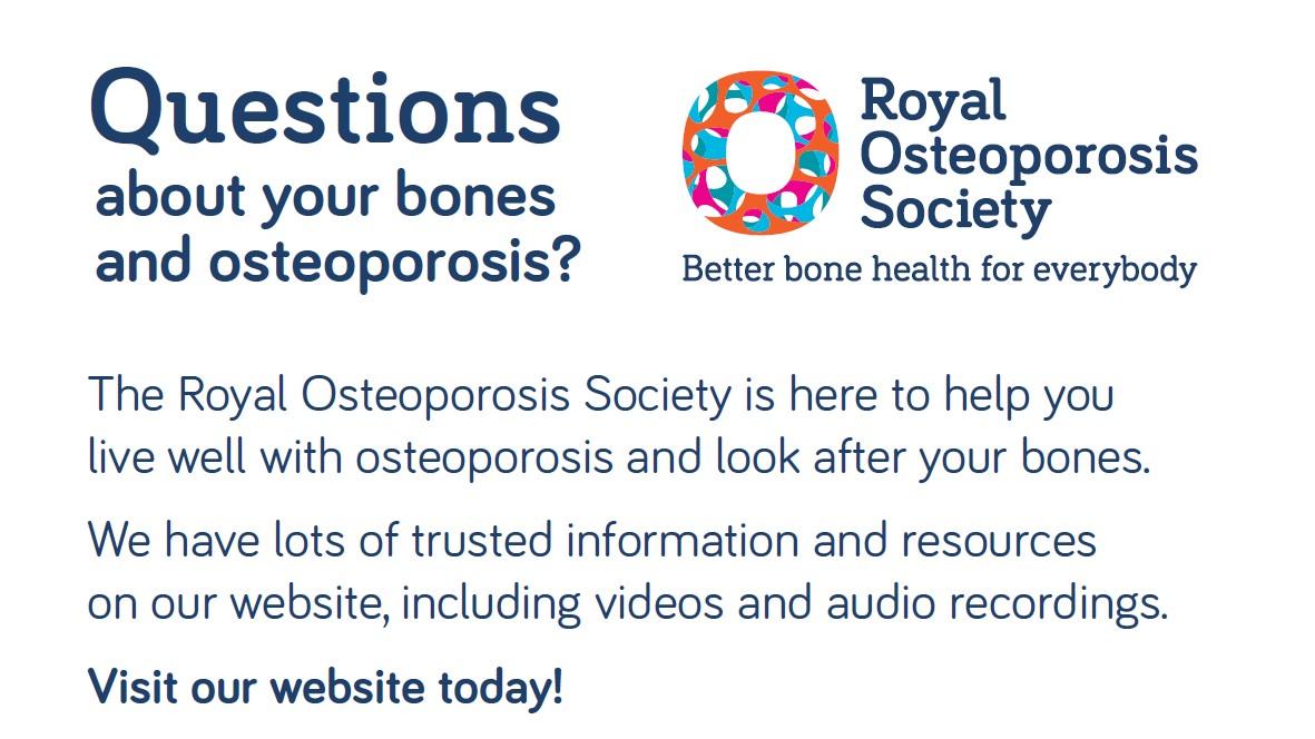 Front of ROS health information card 