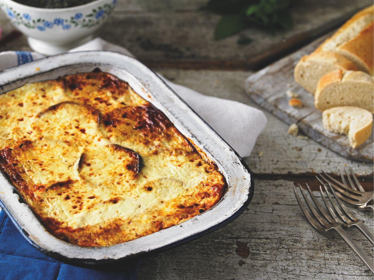 Veggie Moussaka from Yeo Valley Organic